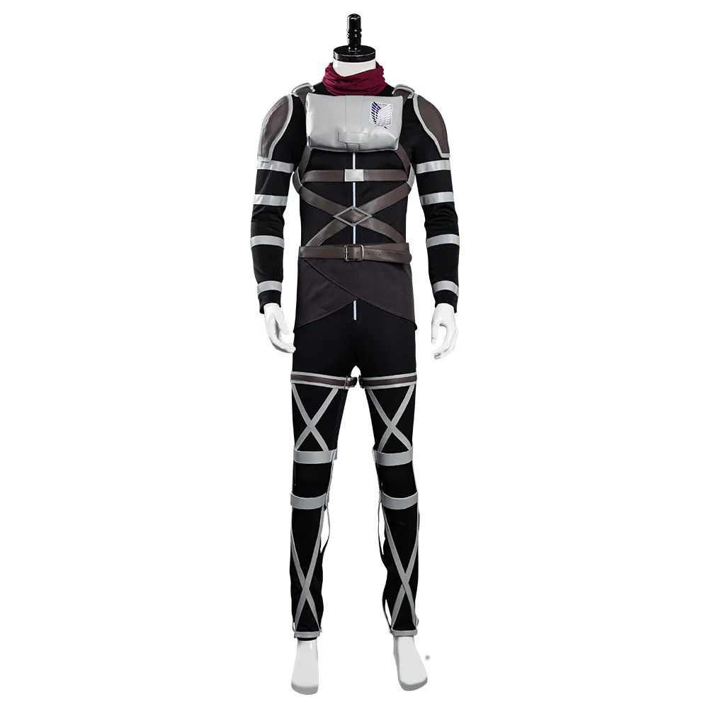 Attack on Titan Shingeki no Kyojin Halloween Carnival Suit Scouting Legion Cosplay Costume