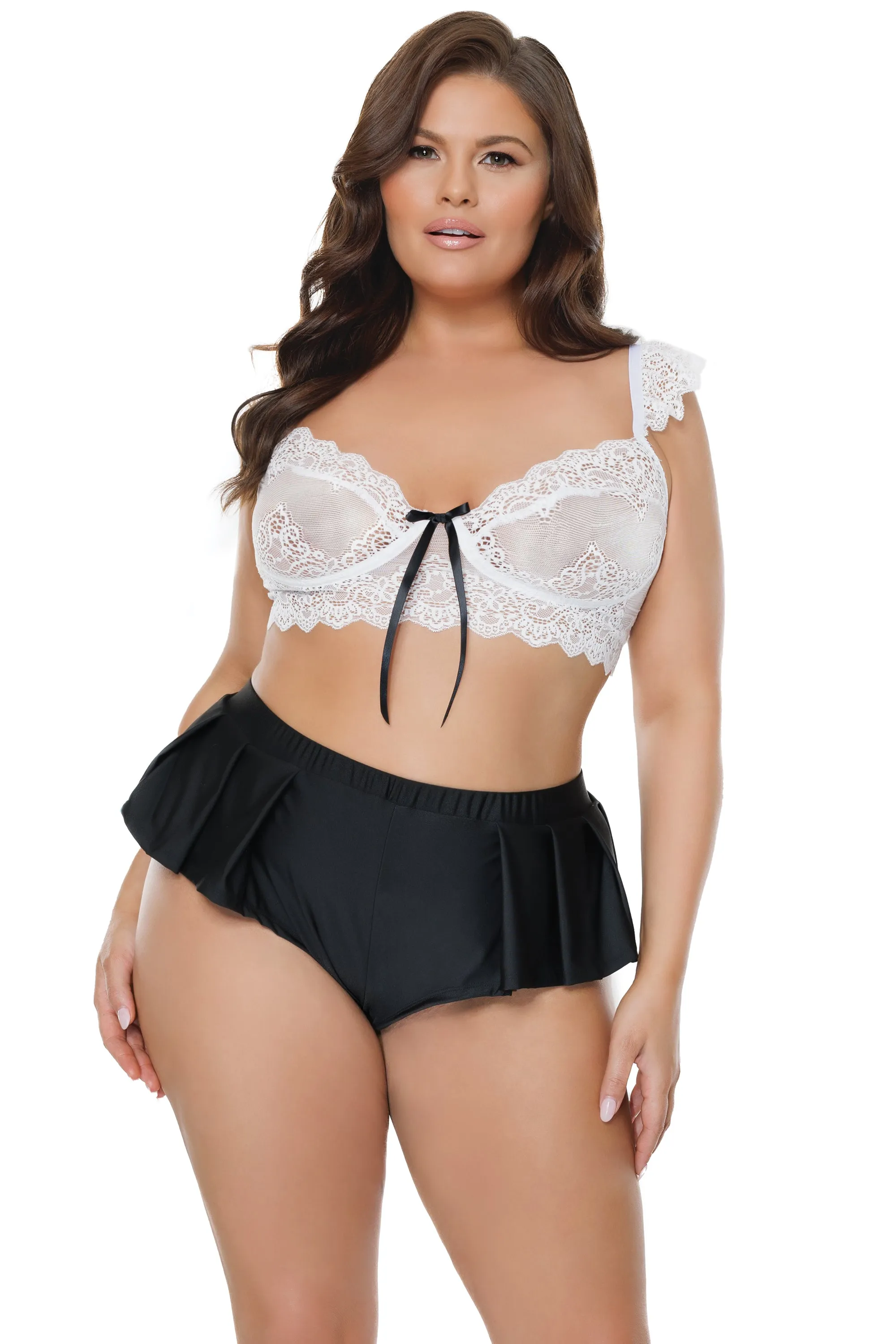Coquette -  Crop top & shorts set