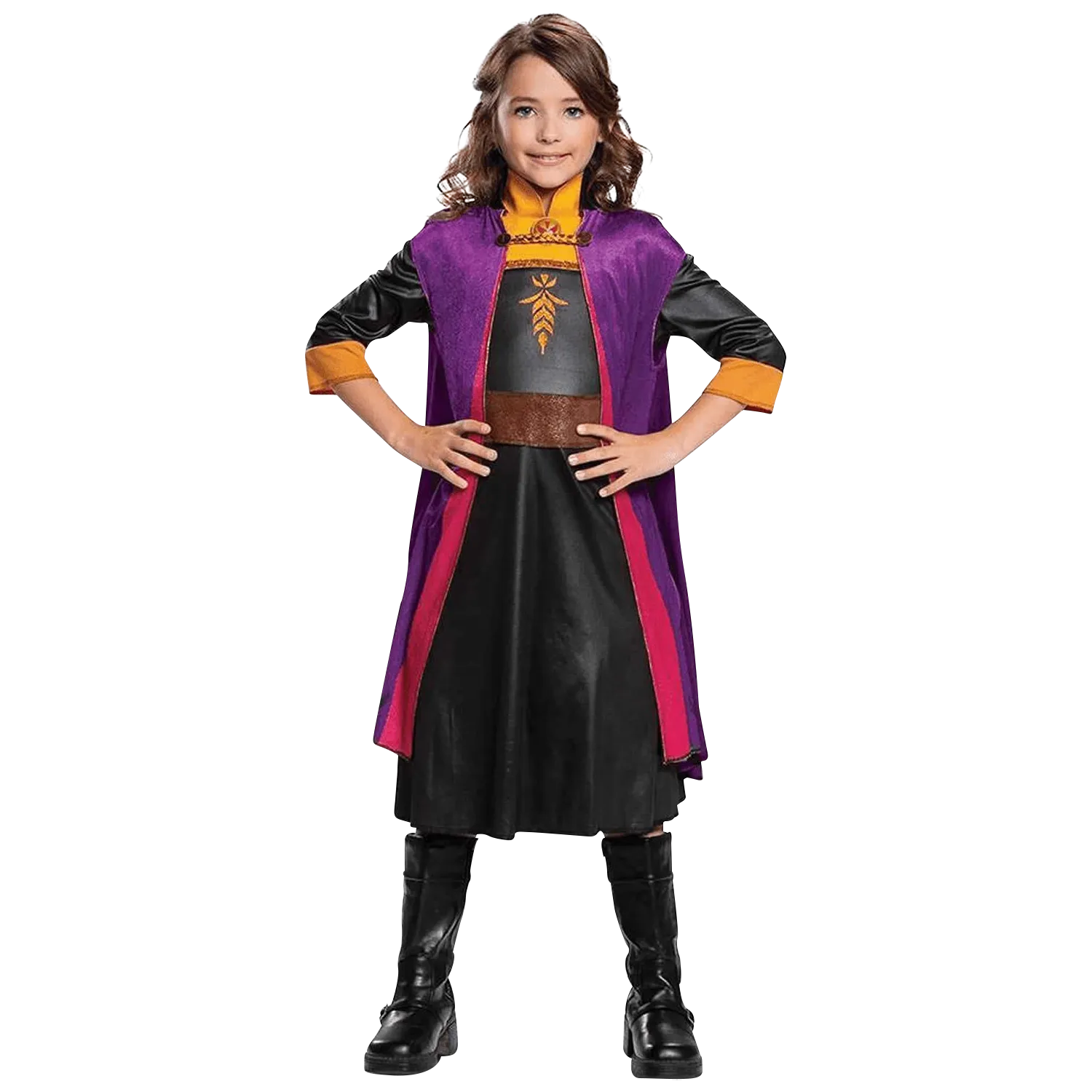 Disney Frozen 2 Anna Classic Girls Licensed Costume - X-Small (3T/4T)