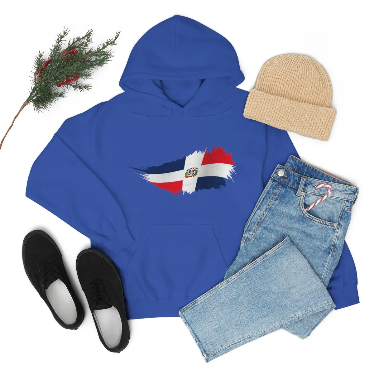 DOMINICAN REPUBLIC Heavy Blend™ Hooded Sweatshirt (UNISEX)