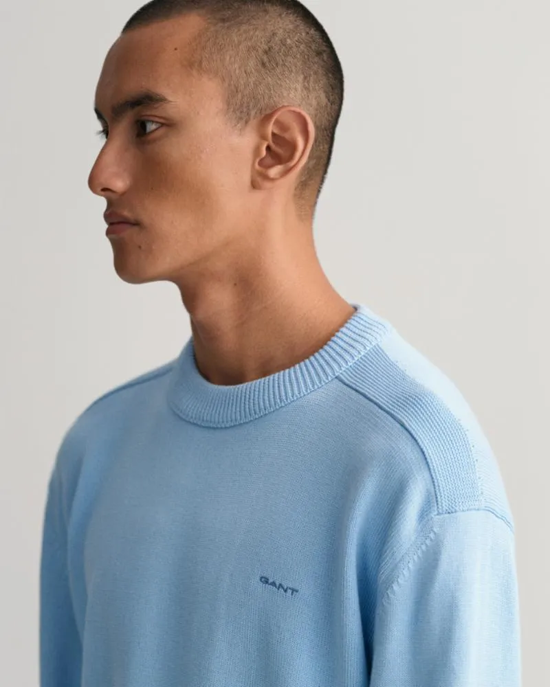 Gant Apparel Mens MODERNIZED SAILOR C-NECK 406/WATERFALL BLUE