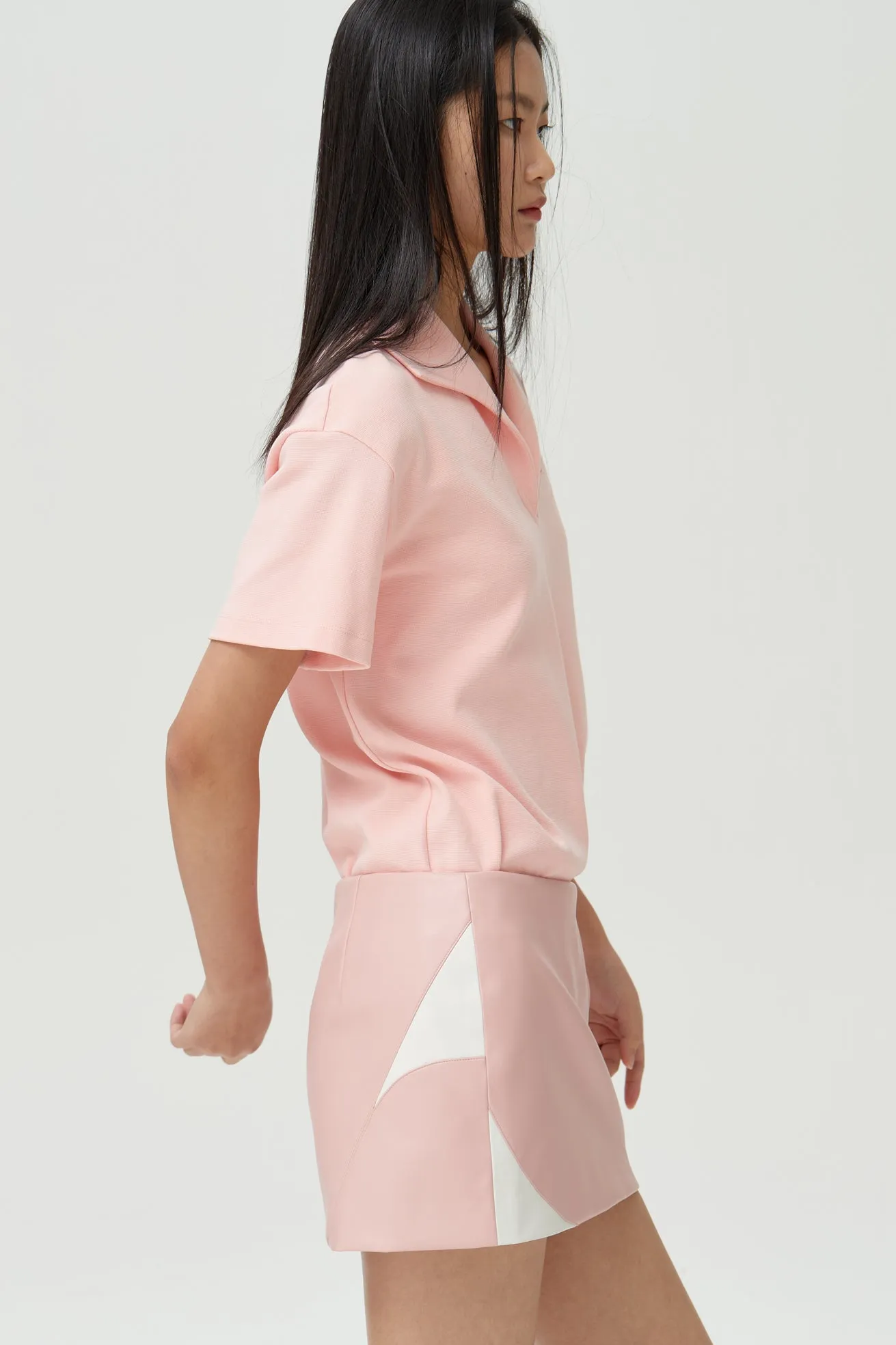 LOTTIE VEGAN LEATHER MINI SKIRT