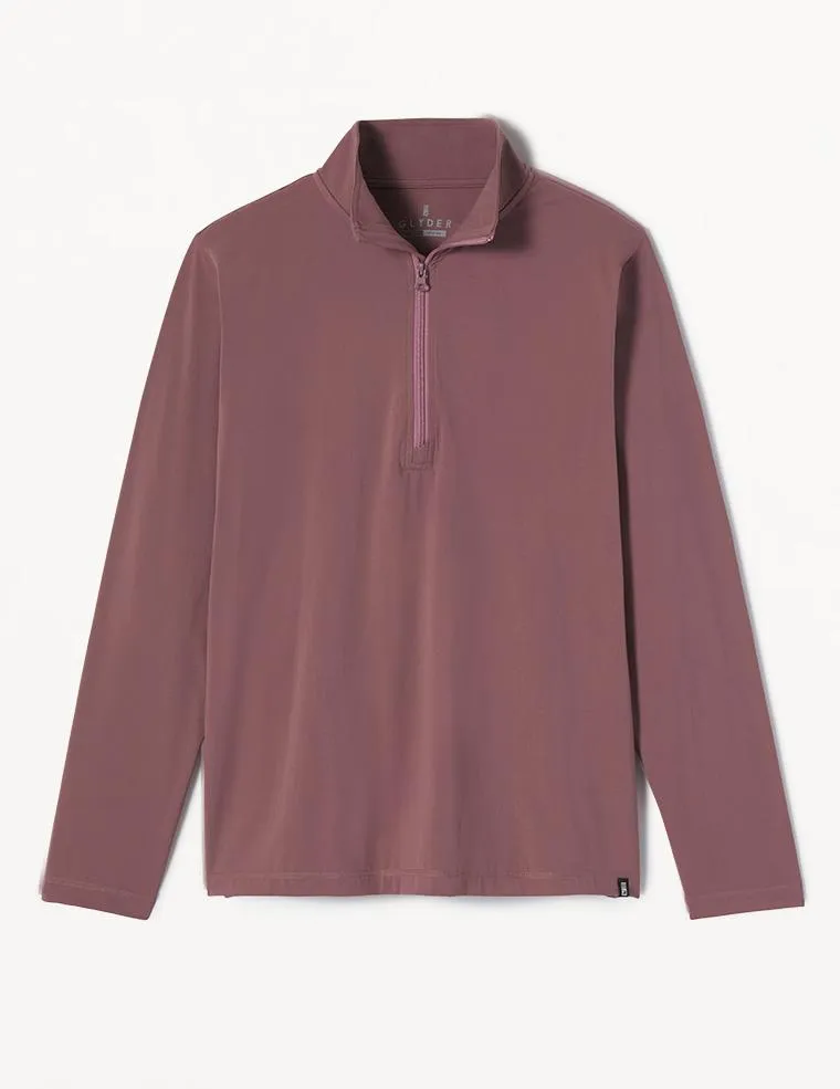 Tahoe 1/4 Zip: Mauve